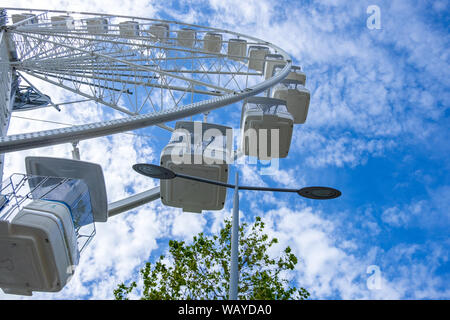 La Rochelle, France - May 08, 2019: Ferris Wheel in La Rochelle France Stock Photo