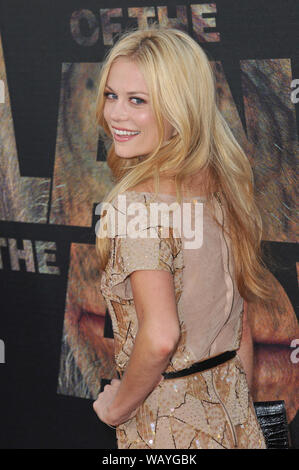 CLAIRE COFFEE RISE OF THE PLANET OF THE APES. LOS ANGELES PREMIERE