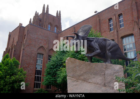 Yale Peabody Museum of Natural History, 170 Whitney Avenue, New Haven, Connecticut Stock Photo