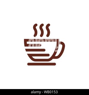 Coffee cup Logo Template vector icon design Stock Vector