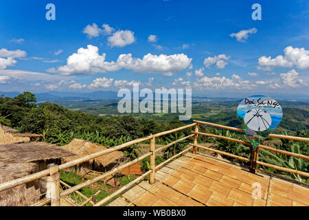 Doi Sa Ngo (Sa Ngo Mountain), AKHA hilltribe village, Chiang Saen District, Chiang Rai, Thailand Stock Photo