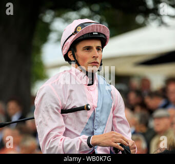 22nd August 2019 , York Racecourse, York, Great Britain; 2019 Darley Yorkshire Oaks/Ladies Day ; Jockey William BuickCredit Conor Molloy/News Images Stock Photo