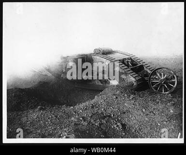 First tank produced, September 6, 1915