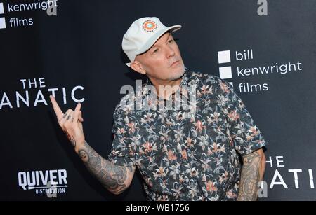 Los Angeles, USA. 22nd Aug, 2019. Fred Durst at arrivals for THE FANATIC Premiere, Grauman's Egyptian Theatre, Los Angeles, CA August 22, 2019. Credit: Elizabeth Goodenough/Everett Collection/Alamy Live News Stock Photo