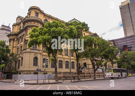 Biblioteca Nacional, Rio de Janeiro, Brazil Stock Photo