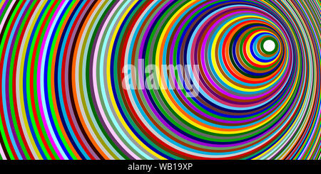 Multi-colored rings, colored background for posters, postcards Stock Photo
