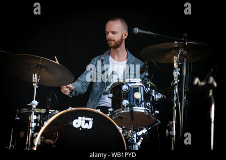 Trondheim, Norway. August 15th, 2019. The Beths, the New Zealand band, performs a live concert during the Norwegian music festival Pstereo 2019 in Trondheim. (Photo credit: Gonzales Photo - Tor Atle Kleven). Stock Photo