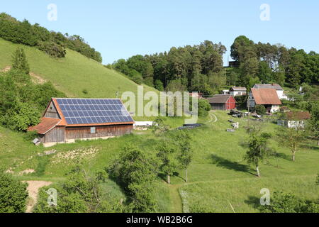 Landschaftsbild im Schwarzwald in Süddeutschland Stock Photo