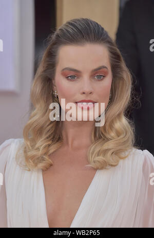 Los Angeles premiere of 'Once Upon A Time In Hollywood' held at the TCL Chinese Theatre - Arrivals Featuring: Margot Robbie Where: Hollywood, California, United States When: 22 Jul 2019 Credit: FayesVision/WENN.com Stock Photo