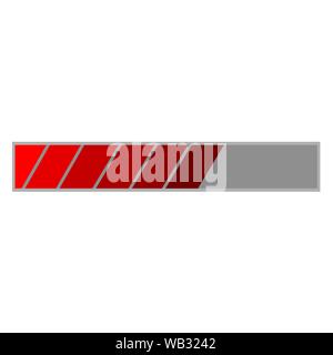 abstract loading bar Stock Vector