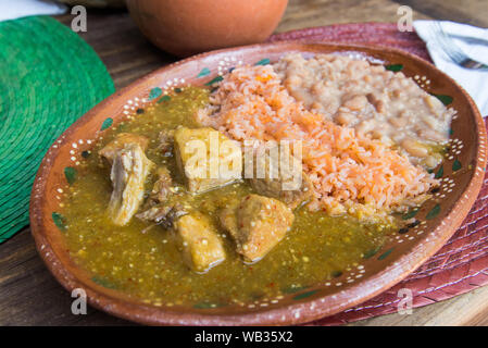 Traditional Mexican food dish Stock Photo