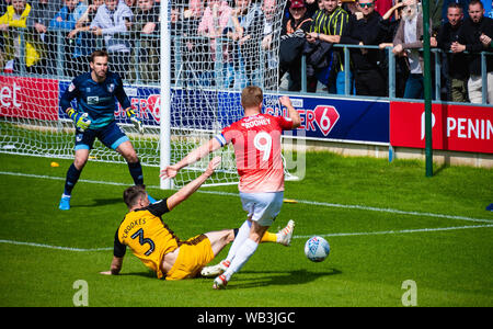 Salford City FC v Port Vale - EFL League 2 game at the Peninsula Stadium, Salford - 17.08.19 Stock Photo