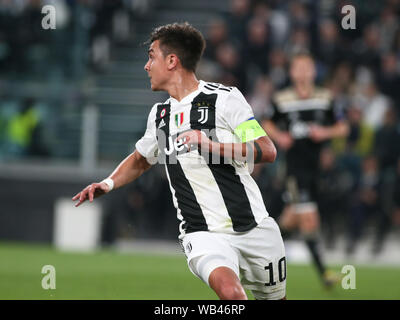 PAULO DYBALA during Juventus Vs Ajax Amsterdam, Torino, Italy, 16 Apr 2019, Football Football Champions League Men Championship Stock Photo