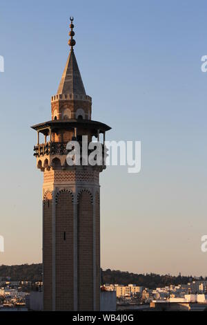 Old Mosque of Hamouda Pacha Husseini in Tunisia Stock Photo