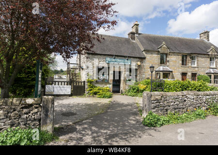 The Old Cheese shop in the village of Hartington, Derbyshire, England, UK Stock Photo