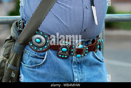 Native american shop concho belts