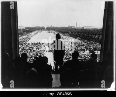 Edwin Markham, poet, who dedicated a poem to the Lincoln Memorial Abstract/medium: 1 photographic print. Stock Photo