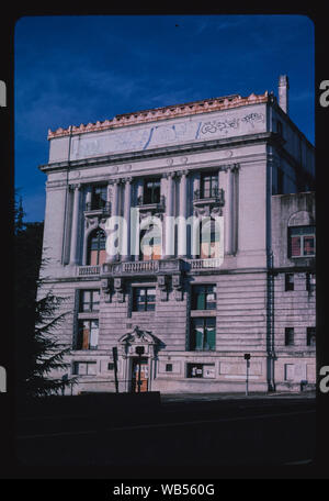 Elks Lodge, angle 1, 6th Avenue, Tacoma, Washington Stock Photo