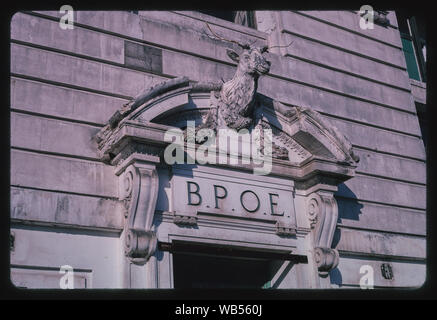 Elks Lodge, angle 3, 6th Avenue, Tacoma, Washington Stock Photo