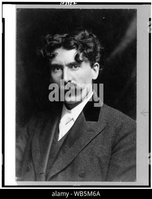 Ernest Thompson Seton, head-and-shoulders portrait, facing slightly left Abstract/medium: 1 photographic print. Stock Photo
