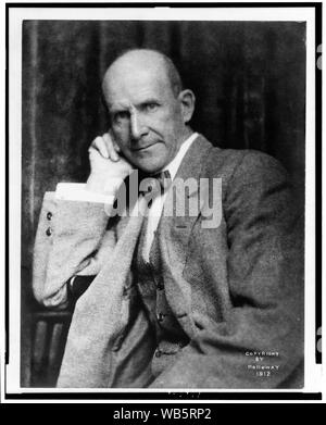 Eugene Victor Debs, half-length portrait, facing left Abstract/medium: 1 photographic print. Stock Photo