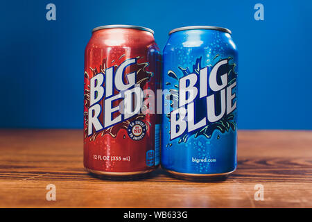 Big Red vs Big Blue – The Sodafry