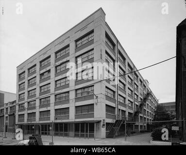 East and North Elevations, looking southwest - Navy Yard, Building No. 143. Stock Photo