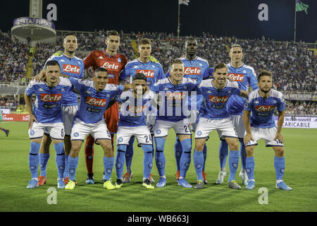 Florence. 14th June, 2019. Italy - at the Artemio Franchi stadium in Florence Napoli beats Fiorentina 3 to 4 thus aiming for the top spot from the first day of the championship.In the picture soccer SSC NAPLES. (Credit Image: © Fabio SassoZUMA Wire) Credit: ZUMA Press, Inc./Alamy Live News Stock Photo