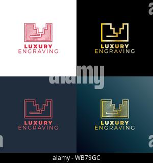 Machine for laser engraving line icon. Special equipment for cutting on hard materials. Automation and precision system. Graphic contour simplicity pi Stock Vector
