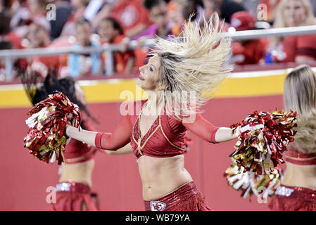 Kansas City Chiefs Cheerleaders Photos from Preseason Week 3