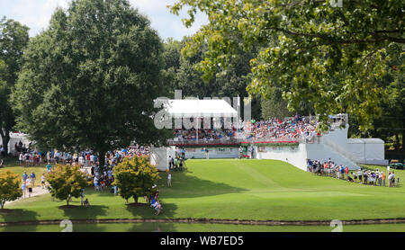 Atlanta, Georgia, USA. 24th Aug, 2019. General view of the first tee during the third round of the 2019 TOUR Championship at East Lake Golf Club. Credit: Debby Wong/ZUMA Wire/Alamy Live News Stock Photo