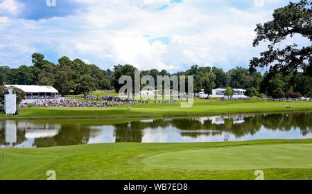 Atlanta, Georgia, USA. 24th Aug, 2019. General view of the 8th green during the third round of the 2019 TOUR Championship at East Lake Golf Club. Credit: Debby Wong/ZUMA Wire/Alamy Live News Stock Photo