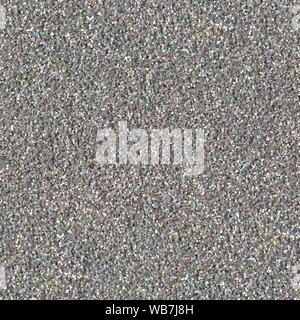 Silver sparkle glitter background. Seamless square texture. Tile ready. Stock Photo
