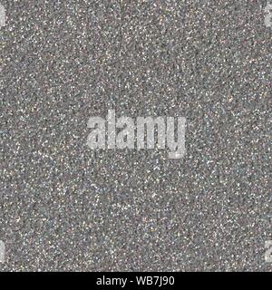 Silver sparkle glitter background. Low contrast photo. Seamless Stock Photo