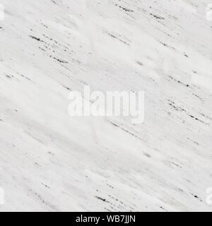 Close up of white marble texture. Seamless square background, ti Stock Photo