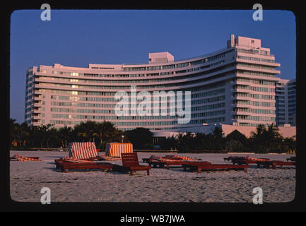 Fontainebleau Hilton, Miami Beach, Florida Stock Photo