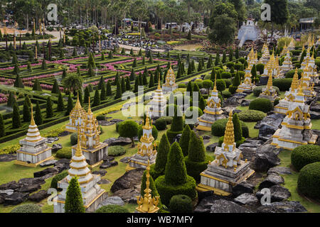 Botanical Gardens view in Pattaya in Thailand Stock Photo