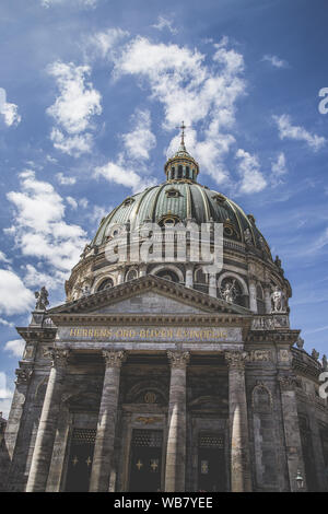 Church architecture in Copenhagen, capital in Denmark Stock Photo