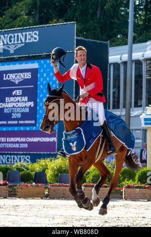 Rotterdam. Netherlands. 23 August 2019. Showjumping. Longines