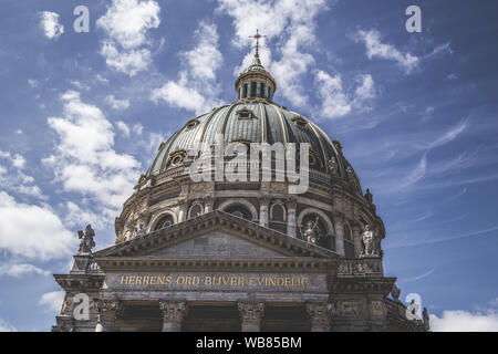 Church architecture in Copenhagen, capital in Denmark Stock Photo