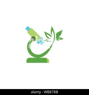 Lap Plant Logo Design Template Stock Vector