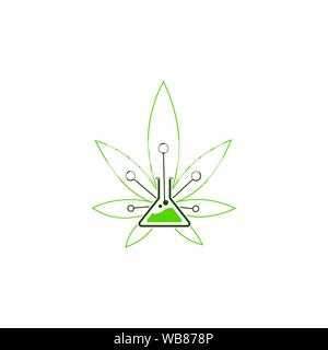 Lap Plant Logo Design Template Stock Vector