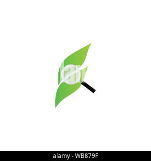 Lap Plant Logo Design Template Stock Vector