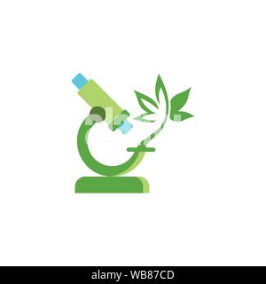 Lap Plant Logo Design Template Stock Vector