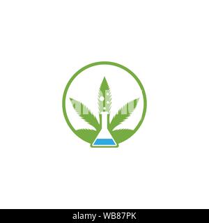 Lap Plant Logo Design Template Stock Vector