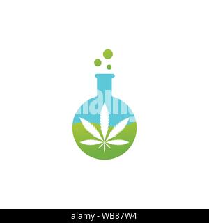 Lap Plant Logo Design Template Stock Vector
