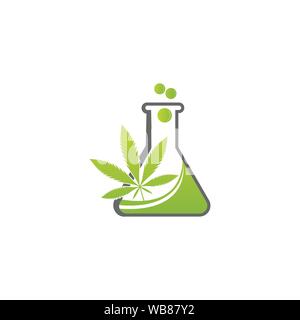 Lap Plant Logo Design Template Stock Vector
