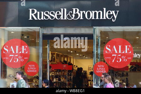 russell and bromley factory store clearance
