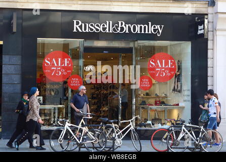 Russell and bromley sale 2019 online