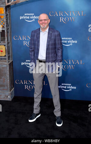 Marc Guggenheim attending the Amazon Prime Video TV-Series 'Carnival Row' at the TCL Chinese Theatre on August 21, 2019 in Los Angeles, California Stock Photo